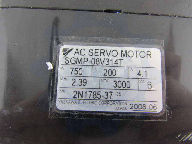 SGMP-08V314T Yaskawa servo drive/motor