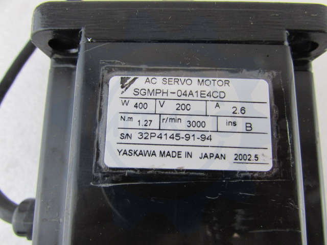 SGMPH-04A1E4CD Yaskawa servo drive/motor