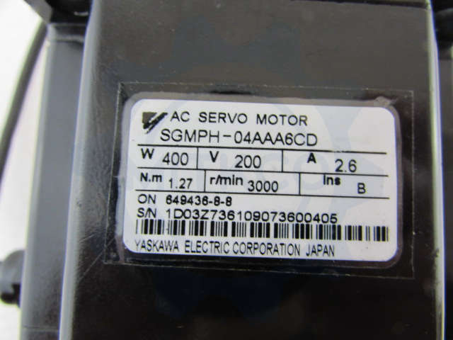 SGMPH-04AAA6CD Yaskawa Servo Motor