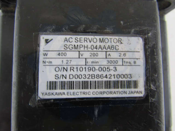 SGMPH-04AAA6C Yaskawa Servo Motor