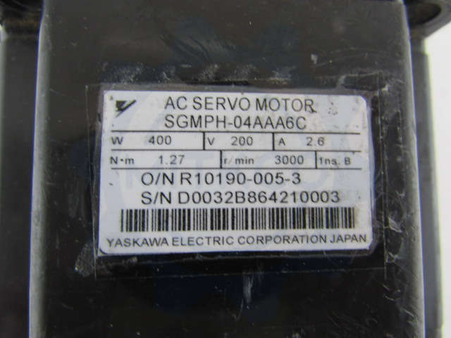 SGMPH-04AAA6C Yaskawa Servo Motor