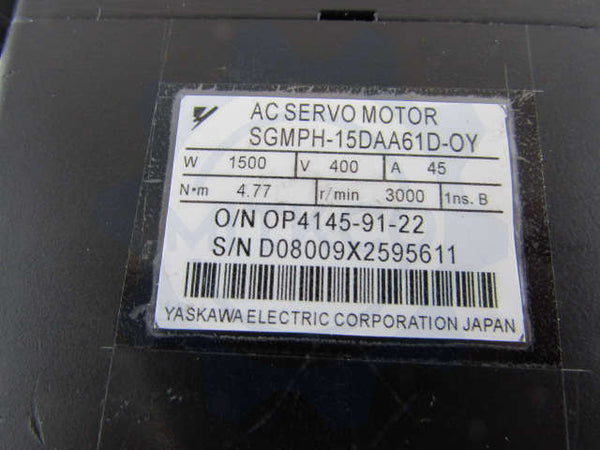 SGMPH-15DAA61D-OY Yaskawa Servo Motor
