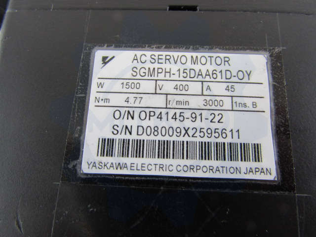 SGMPH-15DAA61D-OY Yaskawa Servo Motor