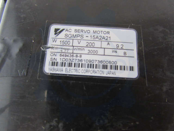 SGMPS-15A2A21 Yaskawa Servo Motor