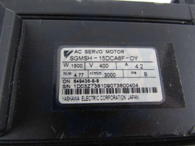 SGMSH-15DCA6F-OY Yaskawa Servo Motor