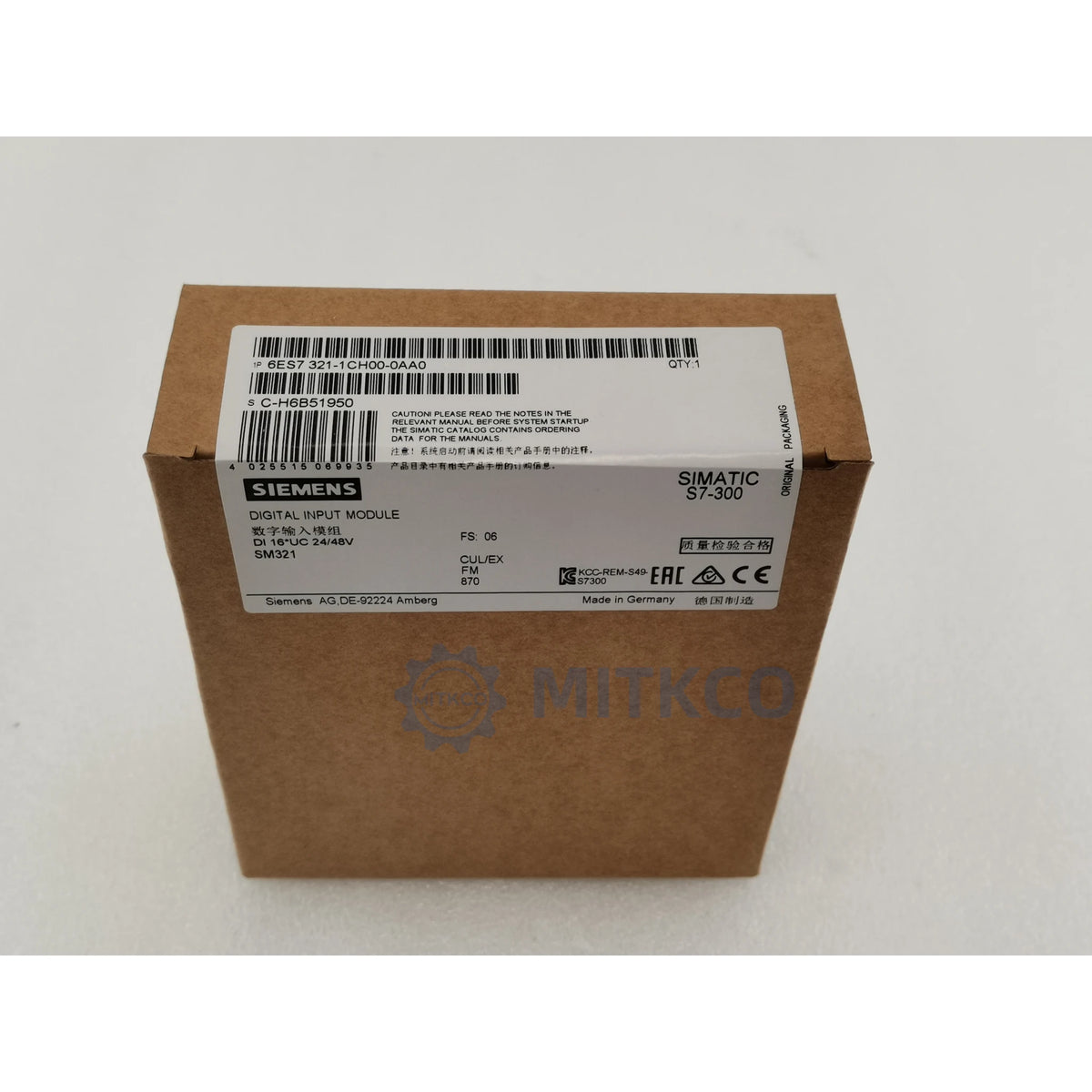 6ES7321-1CH00-0AA0 Siemens plc