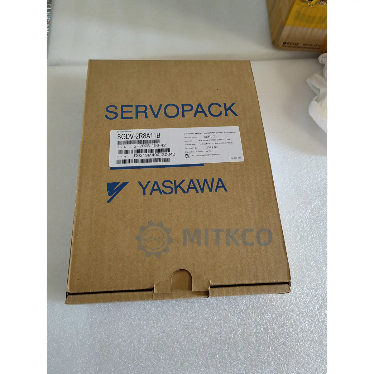 SGDV-2R8A11B Yaskawa Servo Drive 400W MECHATROLINK-II