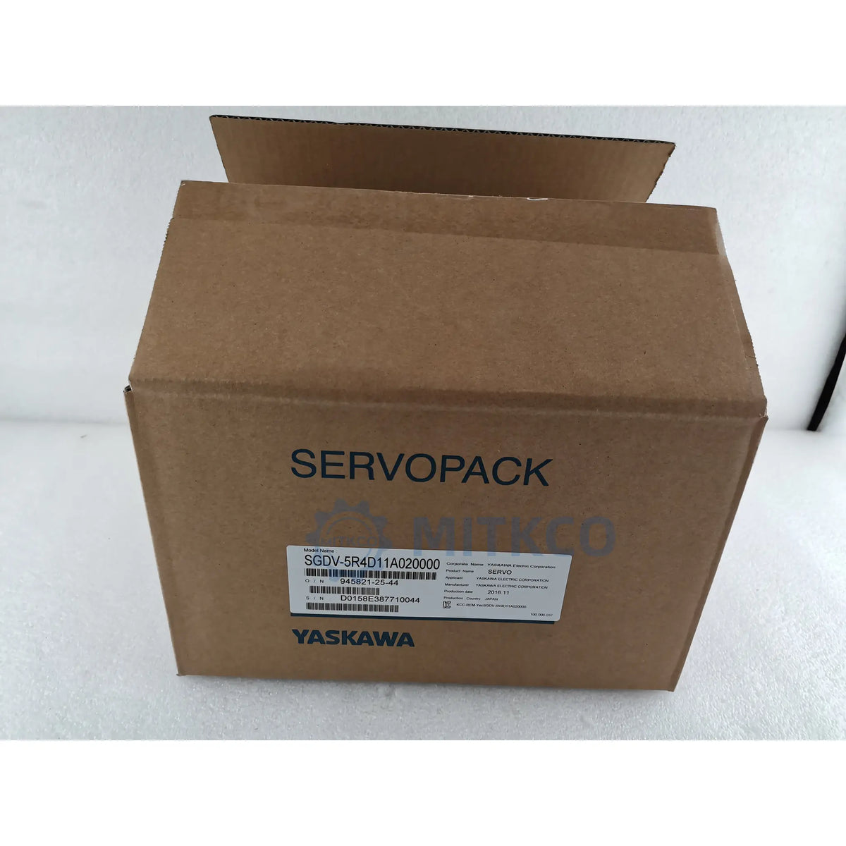 SGDV-5R4D11A Yaskawa Servo Drive 1.5kW 400V MECHATROLINK-II