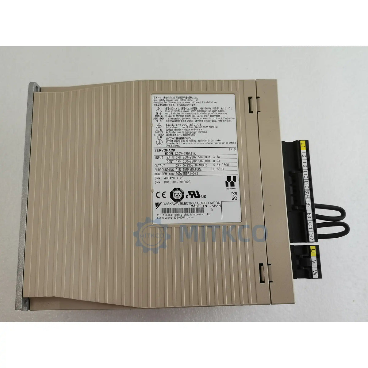 SGDV-5R5A11A Yaskawa Servo Drive 750W 200V Sigma-5