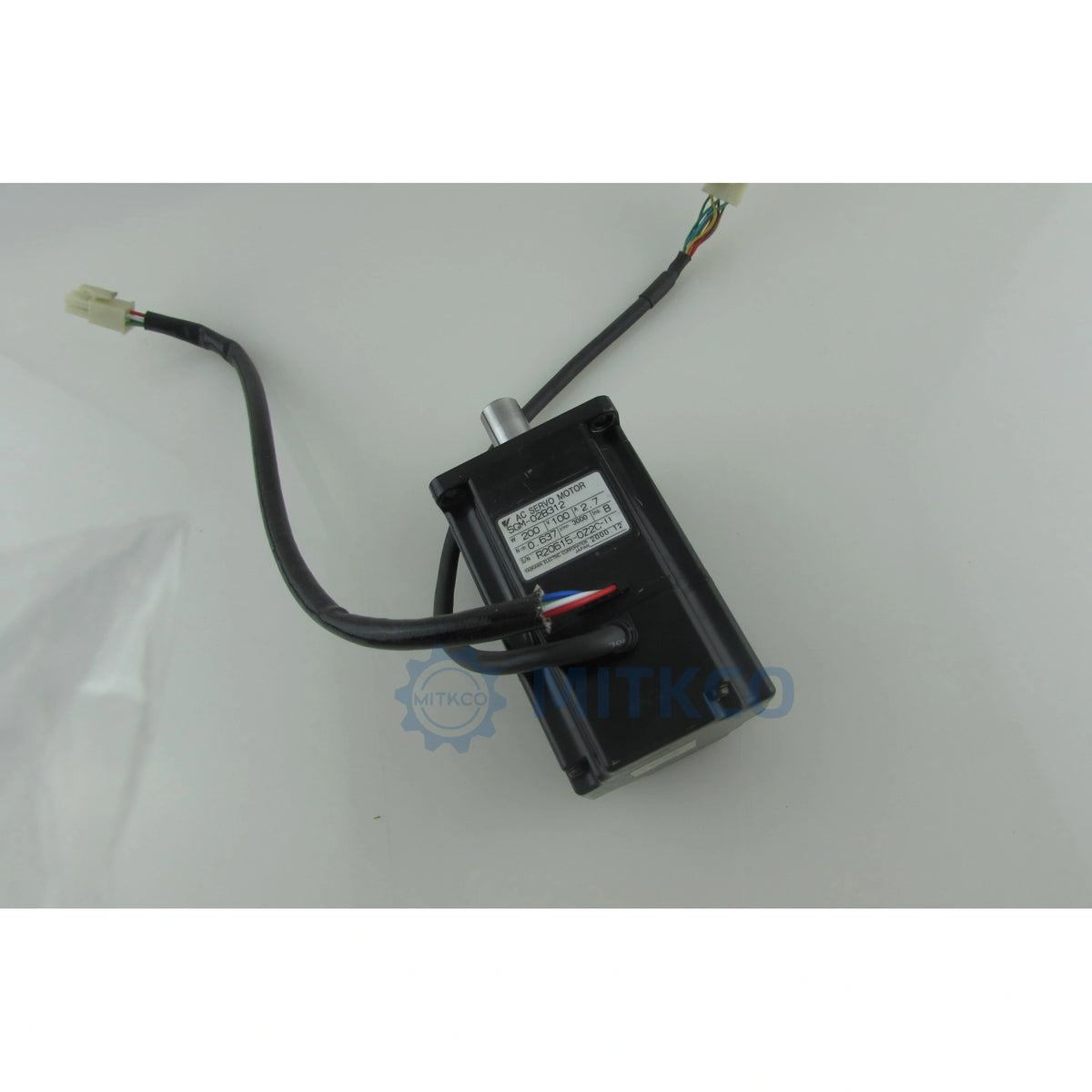 SGM-02B312 Yaskawa AC Servo Motor 200W 100V
