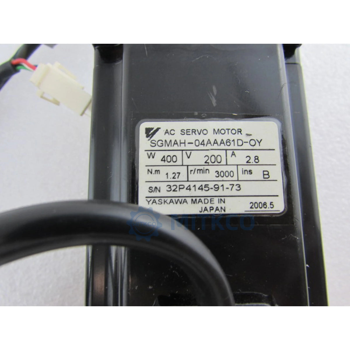 SGMAH-04AAA61D-OY Yaskawa Servo Motor 400W 200V