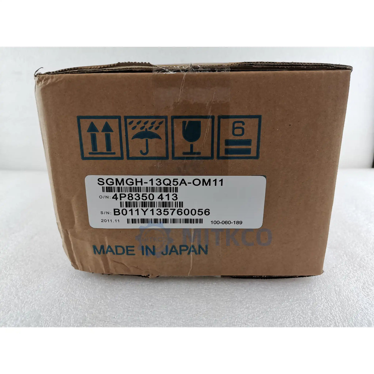 SGMGH-13Q5A-OM11 Yaskawa Servo Motor 1.3kW 400V