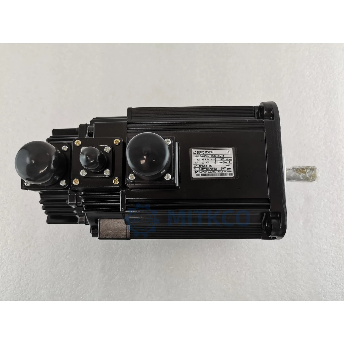 SGMGH-13Q5A-OM11 Yaskawa Servo Motor 1.3kW 400V