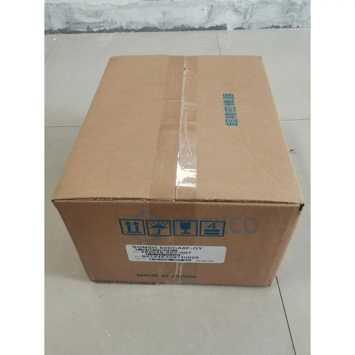 SGMSH-50DCA6F-OY Yaskawa Servo Motor 5kW 400V 3000RPM
