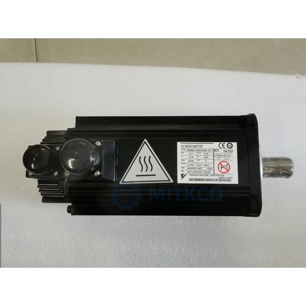 SGMSH-50DCA6F-OY Yaskawa Servo Motor 5kW 400V 3000RPM