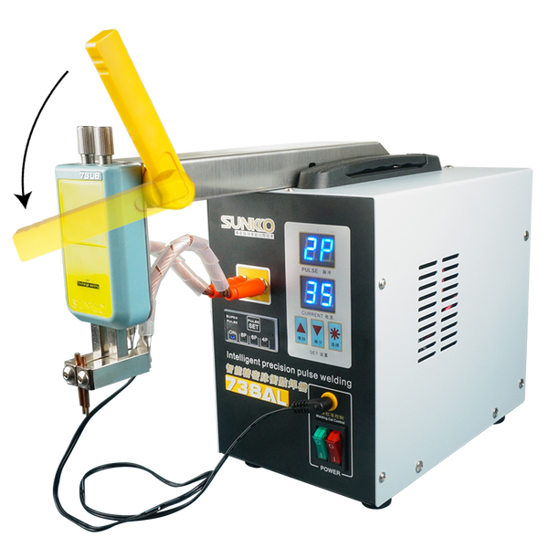 SUNKKO 738AL 18650 Battery Spot Welder with Welding Arm and Welding Pen