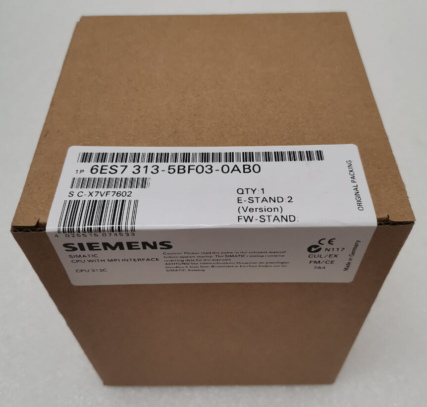 6ES7313-5BF03-0AB0 Siemens plc