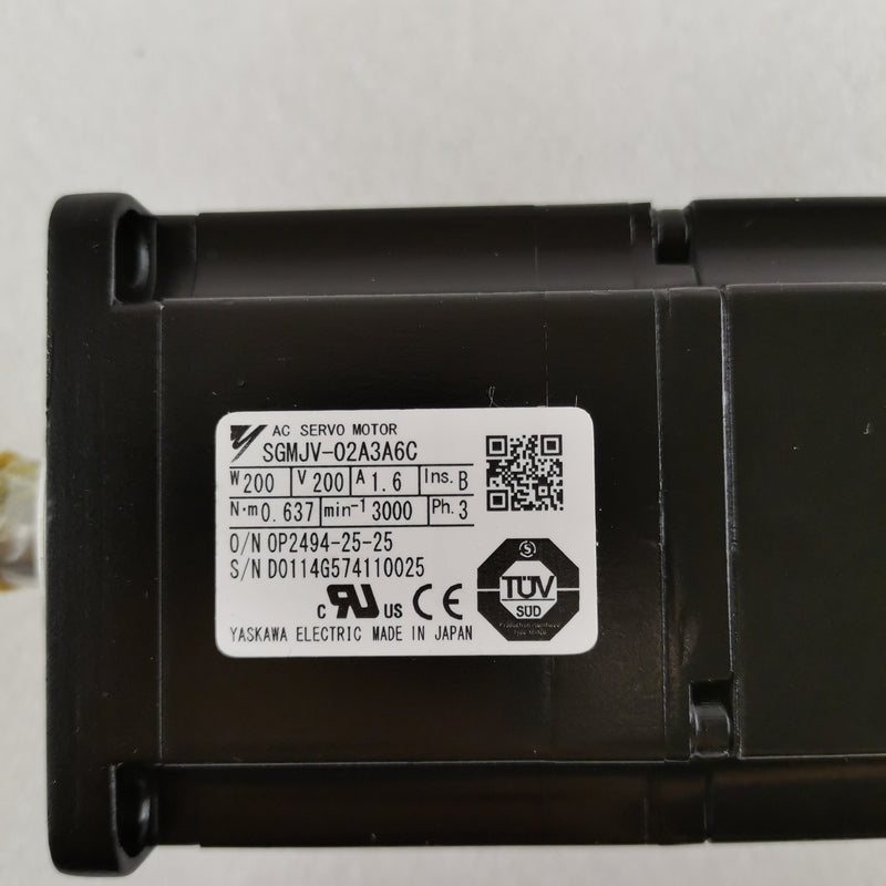 SGMJV-02A3A6C Yaskawa servo drive/motor